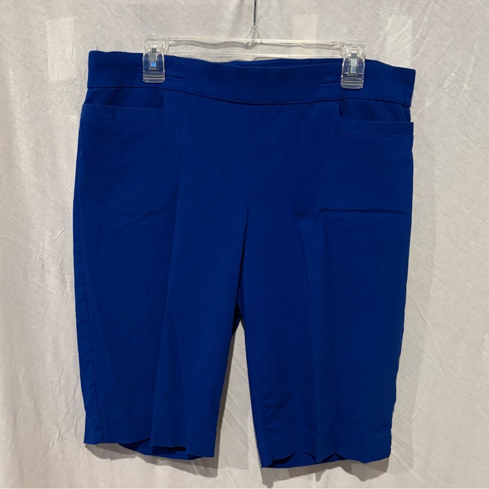 Kate and Sam Royal Blue Women's Bermuda Shorts 14